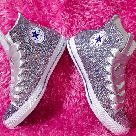 sparkly converse women's.